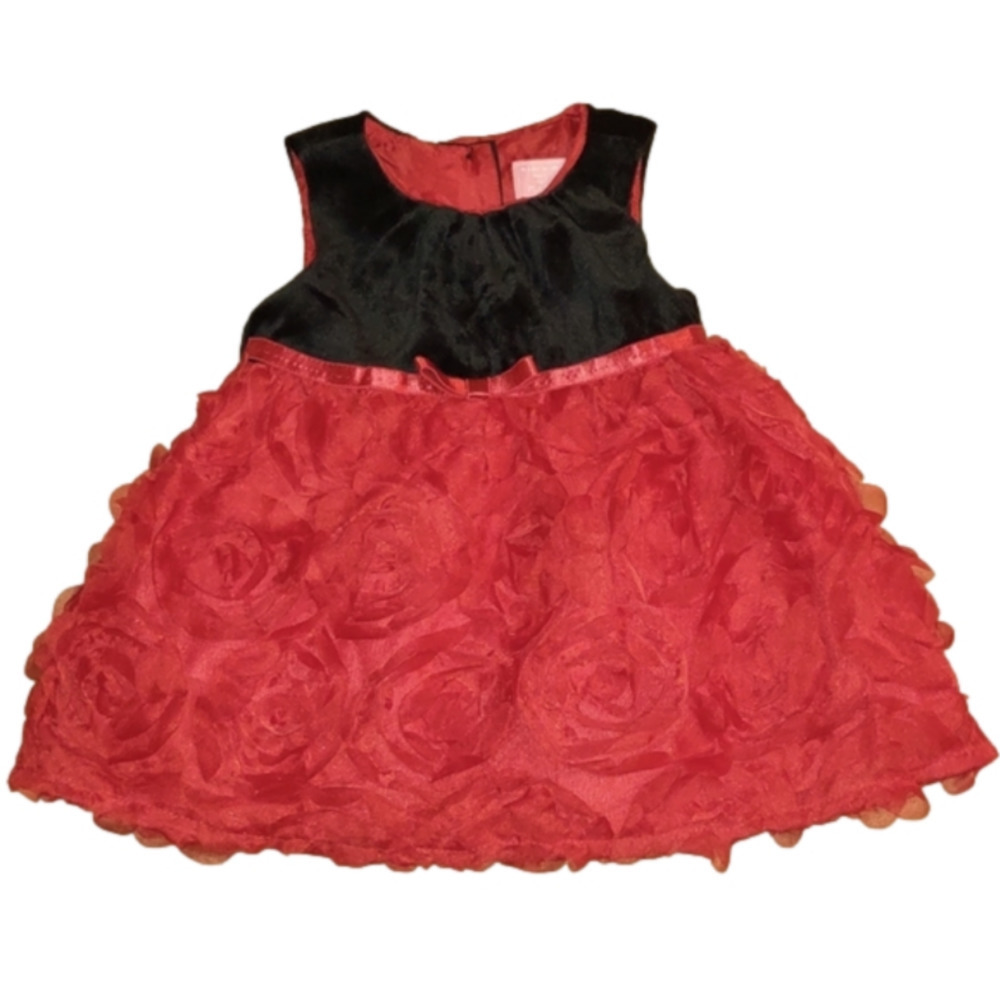 The Children's Place Girls Christmas Dress Size 6-9 mos